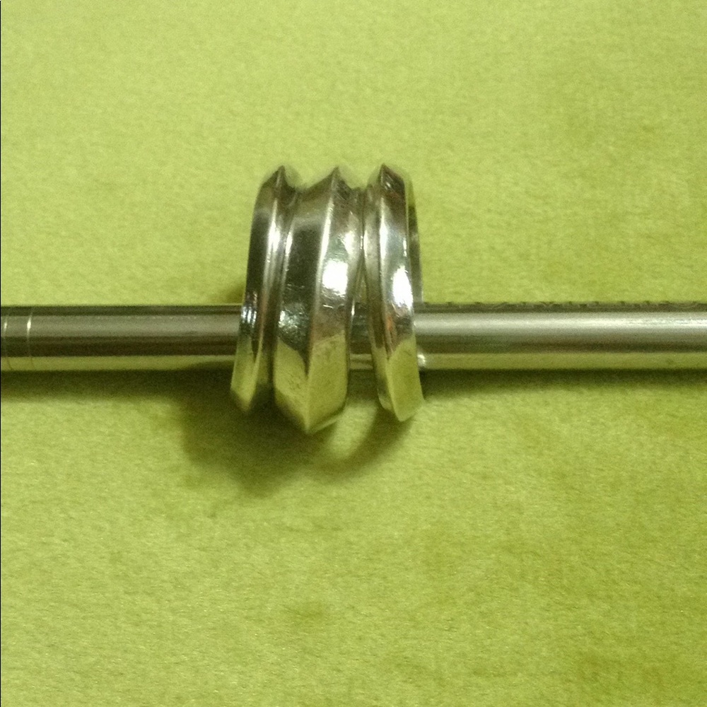 Sterling silver 3 piece ring set